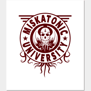 MISKATONIC UNIVERSITY SHIRT, CTHULHU TSHIRT, LOVECRAFT Posters and Art